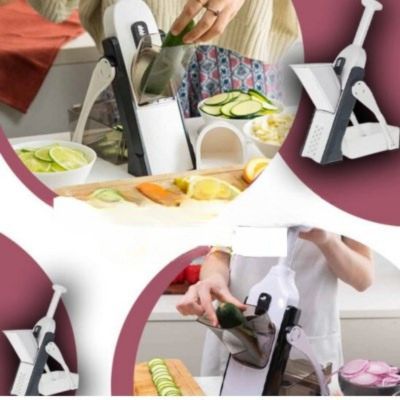 coupe-legumes-manuel-slicer-pump-fait-differentes-coupes