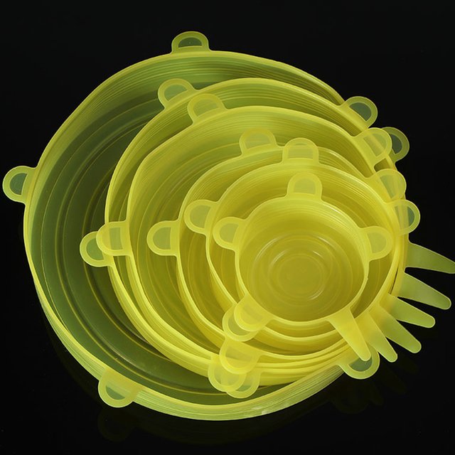 couvercle-silicone-rond-jaune