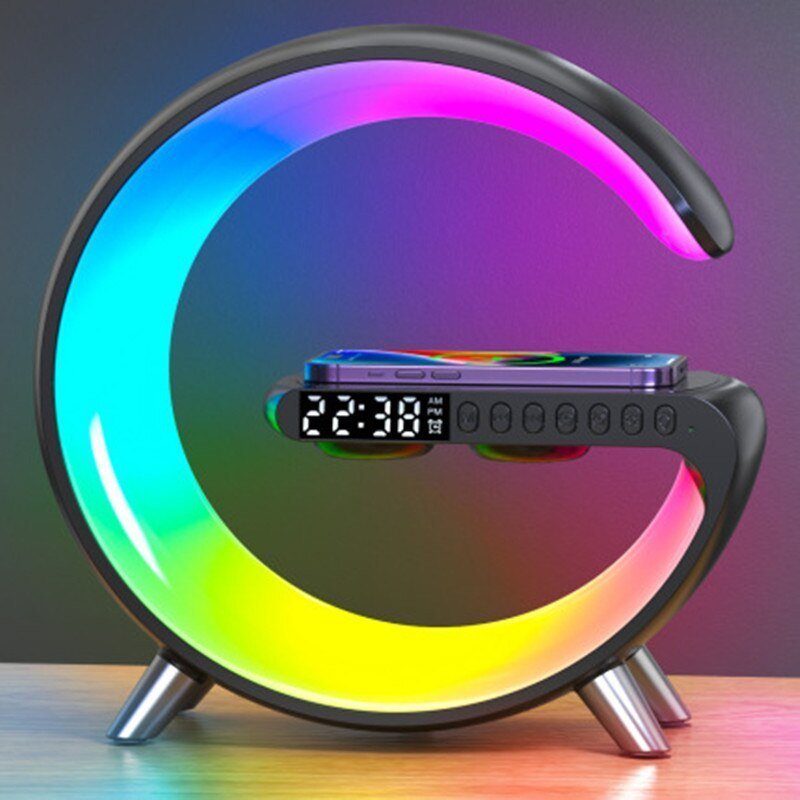 lampe-dambiance-lumierelaxe-noire