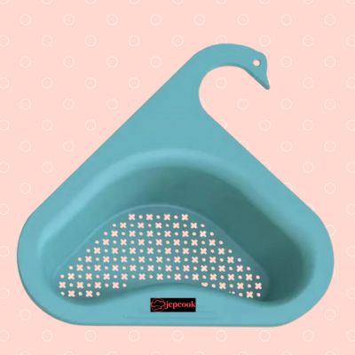 panier-egouttoir-d-angle-bleu