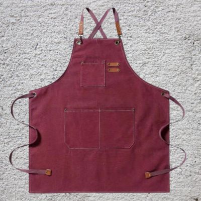 tablier-de-cuisine-professionnel-rouge