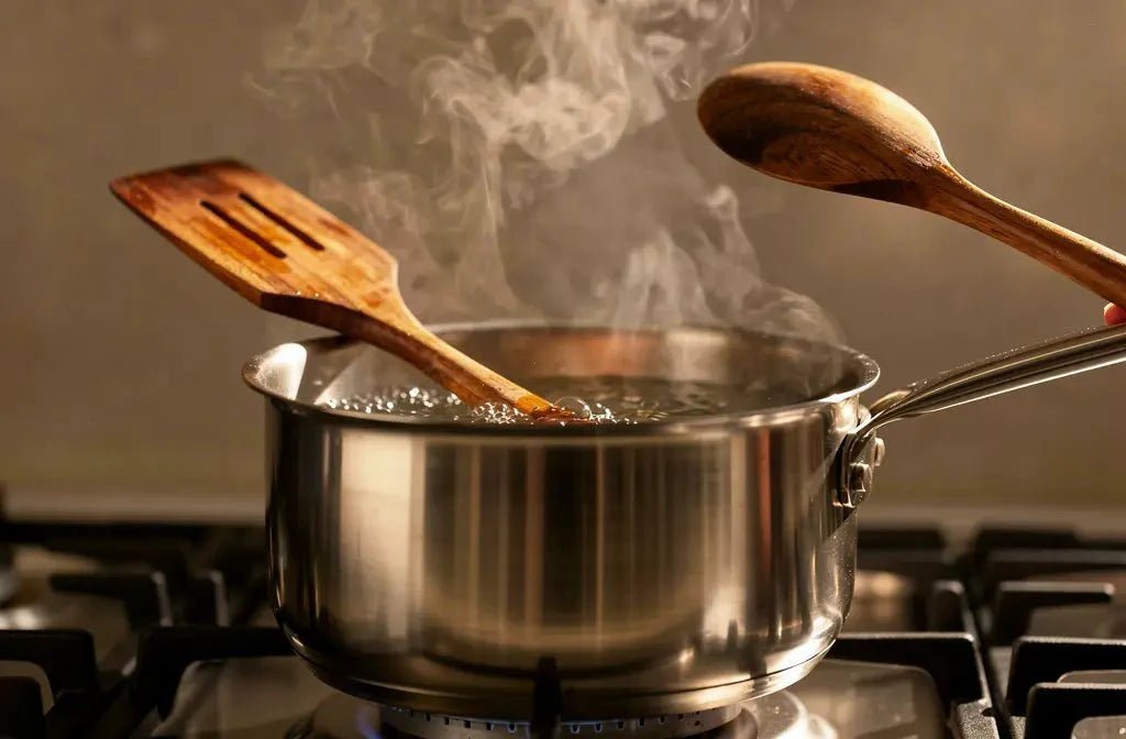Faire bouillir ustensiles en bois : risques et bonnes pratiques