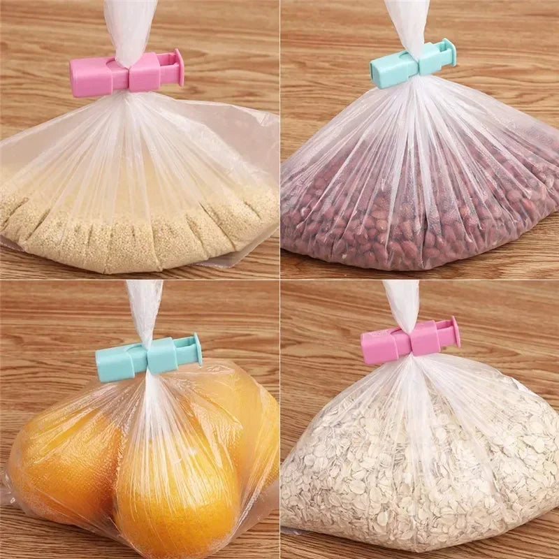 pince-pour-sachet-fermant-des-sacs-de-graines-de-riz-de-fruits