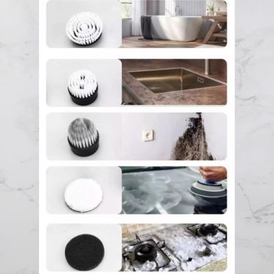 ACCESSOIRES MAISON - BROSSE DE NETTOYAGE ÉLECTRIQUE | REVO 6 EN 1™ - Jcpcook