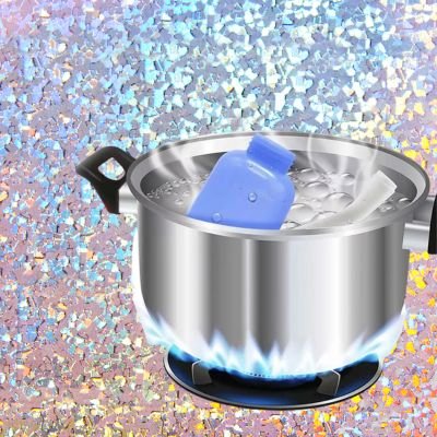 bidet portable stérilisé dans eau bouillante