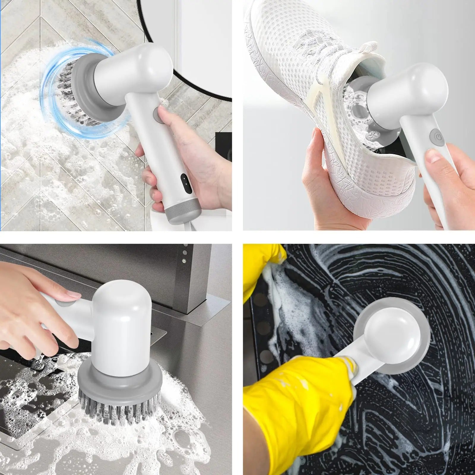 BROSSE DE NETTOYAGE ÉLECTRIQUE | CLEAN'REVO™ - Jcpcook