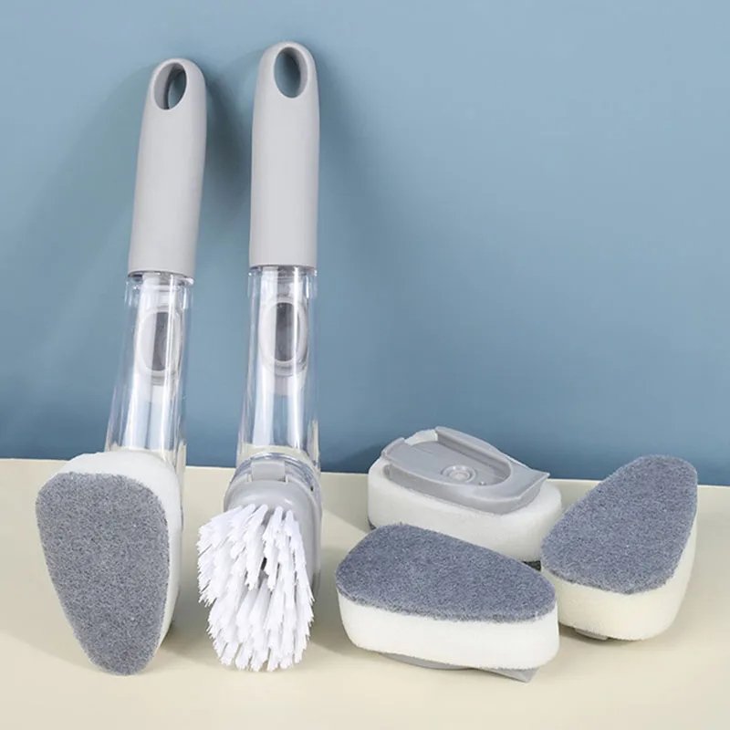 BROSSE VAISSELLE AVEC RÉSERVOIR | SCRUBIX™ - Jcpcook