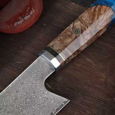 couteau japonais manche et bas de lame