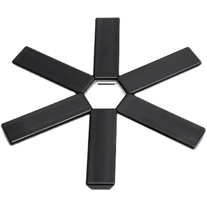dessous-de-plat-pliable-hexagone-ouvert