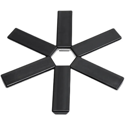 dessous-de-plat-pliable-hexagone-ouvert