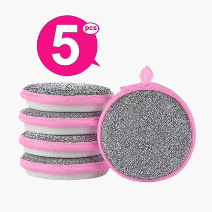 eponge-lavable-spongel-lot-de-5-rose