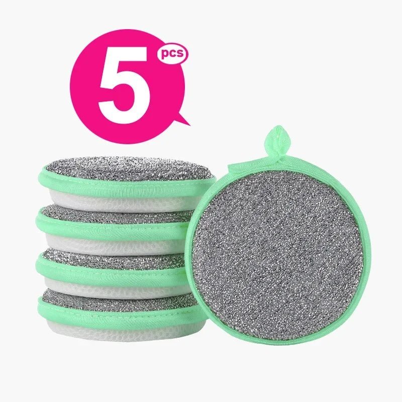 eponge-lavable-spongel-lot-de-5-vert