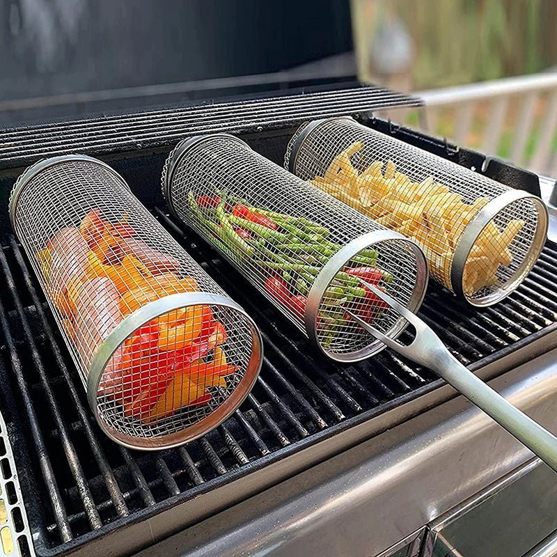 PANIER GRILL BARBECUE - CYLINDROGRILL™ - Jcpcook