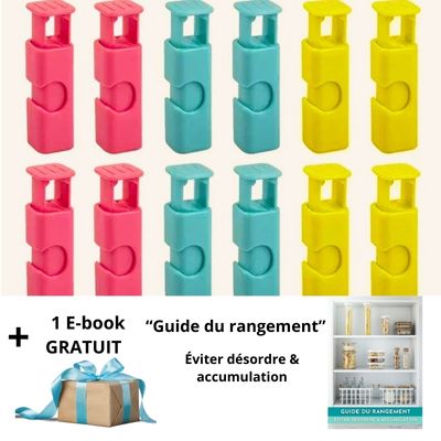 pince-pour-sachet-lot-de-12-plus-ebook