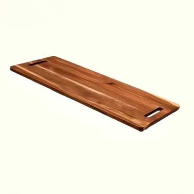 planche à découper en bois XXL en romotion