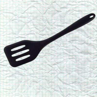 spatule en silicone silicachef rnoire