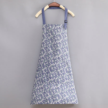 tablier-de-cuisine-feuilles-bleues