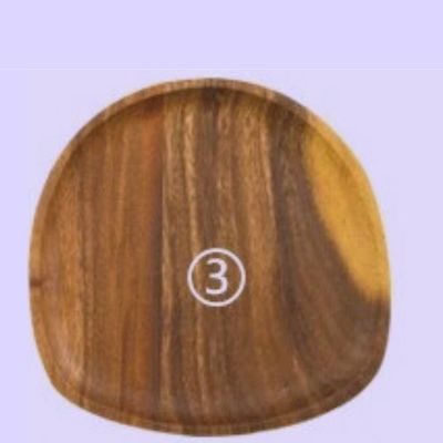 USTENSILE DE CUISINE EN BOIS - SERVICE ASSIETTE EN BOIS D'ACACIA | PLAKA™ - Jcpcook