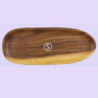 USTENSILE DE CUISINE EN BOIS - SERVICE ASSIETTE EN BOIS D'ACACIA | PLAKA™ - Jcpcook