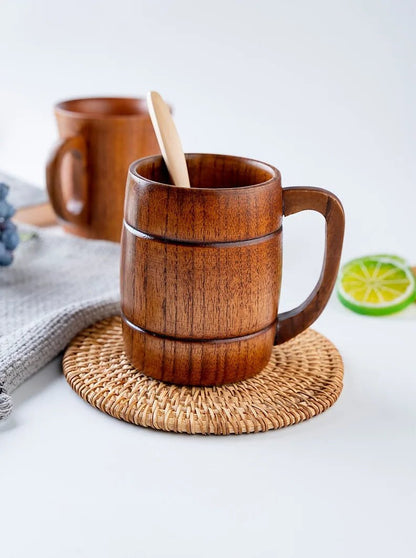 USTENSILE DE CUISINE EN BOIS - TASSES À CAFÉ ET TASSES À THÉ | KIKARA™ - Jcpcook