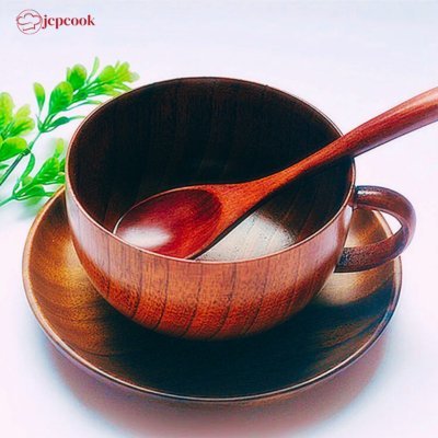 USTENSILE DE CUISINE EN BOIS - TASSES À CAFÉ ET TASSES À THÉ | KIKARA™ - Jcpcook